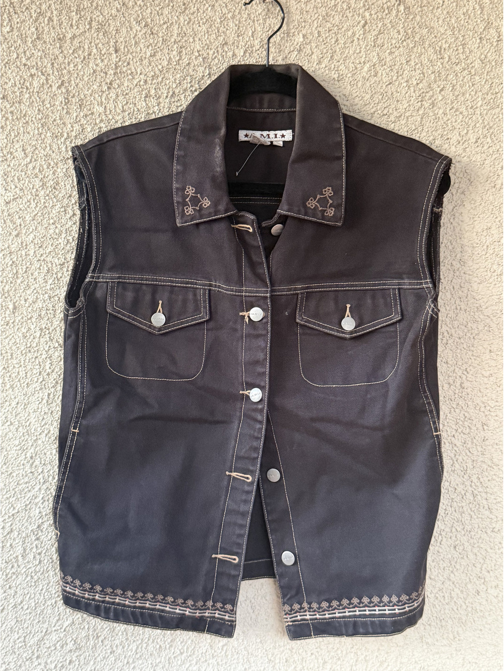 Denim vest
